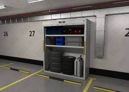 Шкаф в паркинг ROLL‑BOX IN STOCK S-2