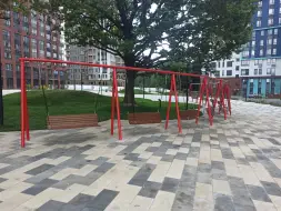 Качели садово-парковые «Миасс»