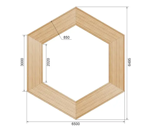 Модульная скамейка «Камбре»