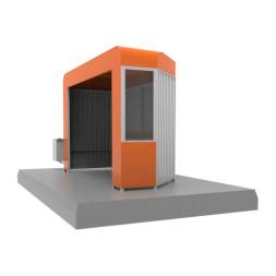 Павильон остановочный мод. 1, 3700x1500x2430 мм