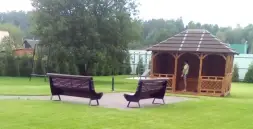 Скамейка стальная «Аллегория» 0,6 м (кресло)