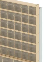 Стойка бежевая настенная Стелла-техник 402-06-05-00-B