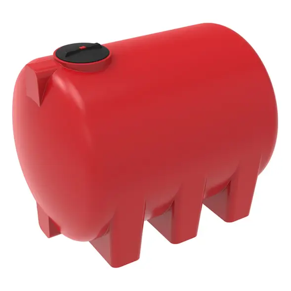 Емкость для хранения жидких минеральных удобрений (КАС, ЖКУ и др) 5000 H красный