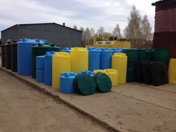 Пластиковая емкость для воды 500 л