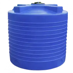 Емкость вертикальная 6000л синяя