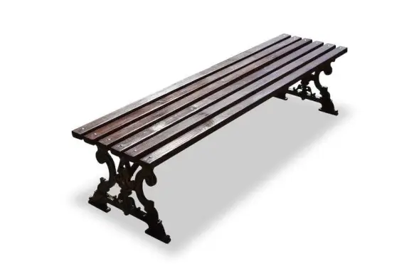 Банкетка чугунная «Ампир» 3,0 м (3 опоры)