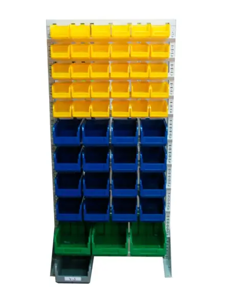 Стойка с пластиковыми ящиками Стелла-техник А1-05-04-01