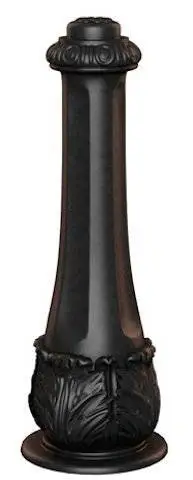 Тротуарный чугунный столбик СЧ-6