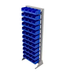 Стойка Стелла-техник односторонняя D1-00-12-00 с ящиками, 2020х735 мм