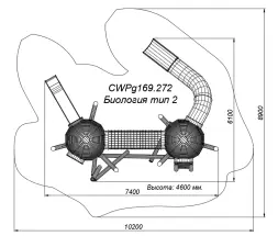 Игровой комплекс QUANTWOOD «Биология тип 2»