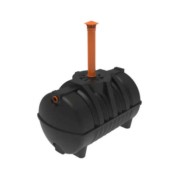 Емкость подземная Rostok G 2800 шахта c входом 110 мм