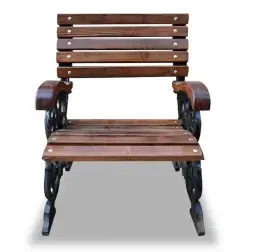 Кресло чугунное «Флора»