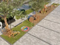 Средняя детская площадка 188 м2 №7