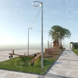 Средняя детская площадка 188 м2 №7