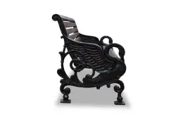 Скамейка чугунная «Лебеди» 1,8 м