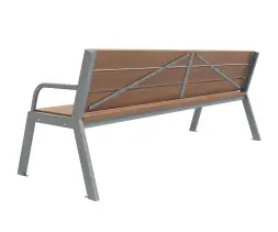 Скамейка стальная «Уездный город»