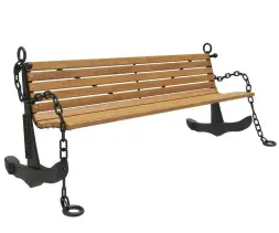 Скамейка чугунная «Якорь» 1,5 м