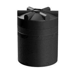 Емкость (резервуар) пластиковая вертикальная с крышкой, 6000 л, синий [TV6000S13]