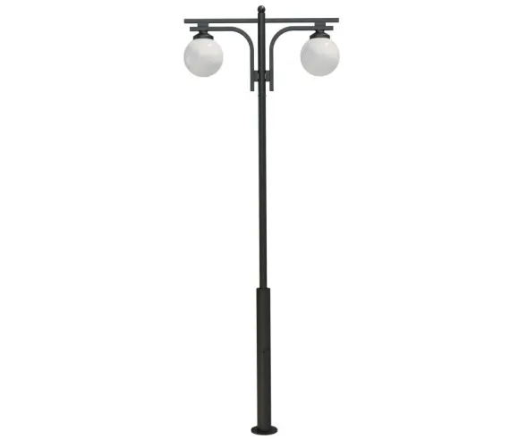 Стальной фонарный столб Т-03-2 со светильниками 5,26 м