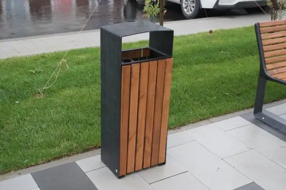 Урна стальная «Новая Москва» Объём: 25 литров