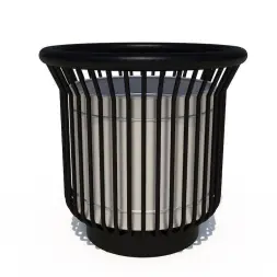 Цветочница стальная «Колокол»