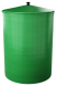 Бочка пластиковая садовая для дождевой воды и полива, 300л, зеленый [331]