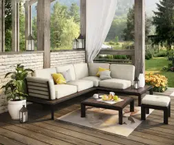 Диван угловой «Лаундж пад» (1,5/4/5/1/0)