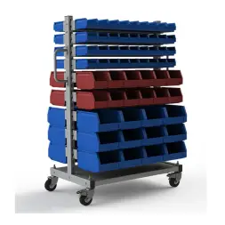 Стеллаж мобильный №227 (1415х950х610)