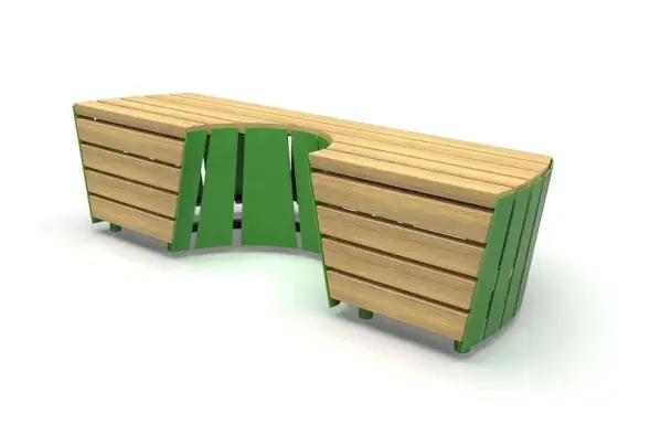 Модульная скамейка «Экополис-1»