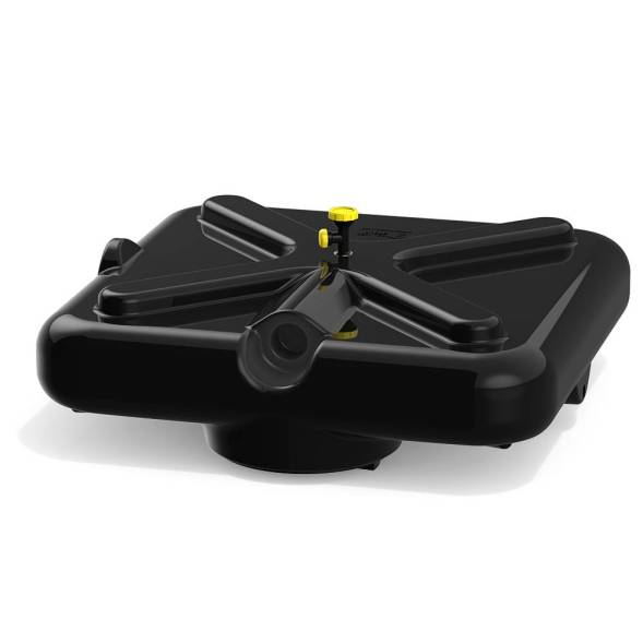 Бак пластиковый для летнего душа РОСА 200 л, черный [DRS200S1]