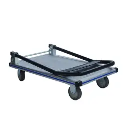 Тележка платформенная Стелла-техник FW-200M со складной ручкой, 200 кг