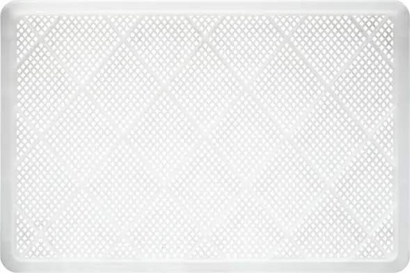 Ящик пластиковый перфорированный, 600x400x120 мм, 22 л, синий [704.01.02]