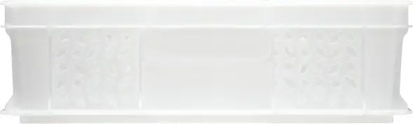 Ящик пластиковый перфорированный, 600x400x120 мм, 22 л, синий [704.01.02]