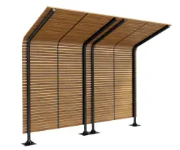 Навес «Кайлас» двойной закрытый