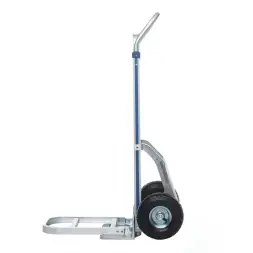 Тележка алюминиевая 2-х колесная с откидной полкой FW-88А