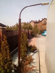 Стальной фонарный столб «Техно-Э» со светильником 5,2 м (160 Вт)