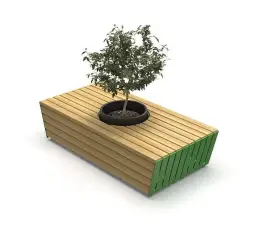 Модульная скамейка «Экополис Комби-3»