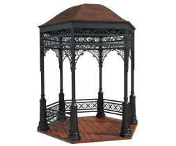 Беседка «Сити Мидл» шестигранная, R1550 мм Без подиума