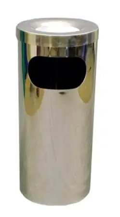 Урна-пепельница Н-310, пол/шлифов, 310х700 мм, 27 л