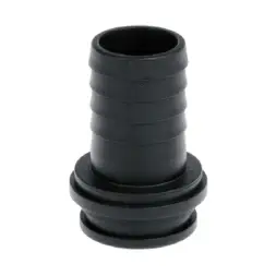 Штуцер G3 прямой с елкой для барашковой гайки пластик Италия