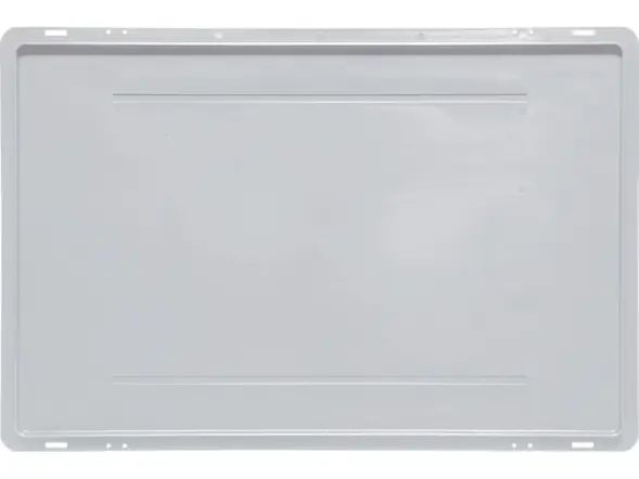 Крышка для пластикового евроконтейнера KLT, 600х400 мм, серый [501 KLT]