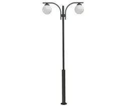 Стальной фонарный столб Т-15-2 со светильником 4,76 м