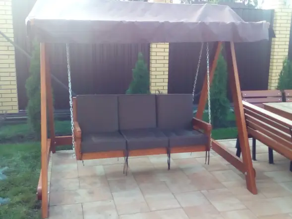 Качели садовые «Тенерифе» Лиственница