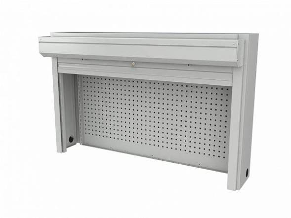 Экран ДВК перфорированный с роллетой 1500 мм