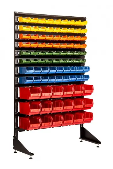 Стеллаж с пластиковыми ящиками 1501-6/2/3 Kombo