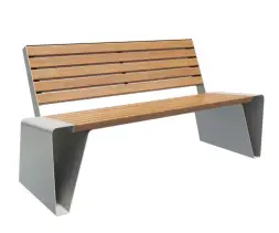 Скамейка стальная «Энигма» 2,0 м