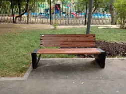 Скамейка стальная «Энигма» 2,0 м