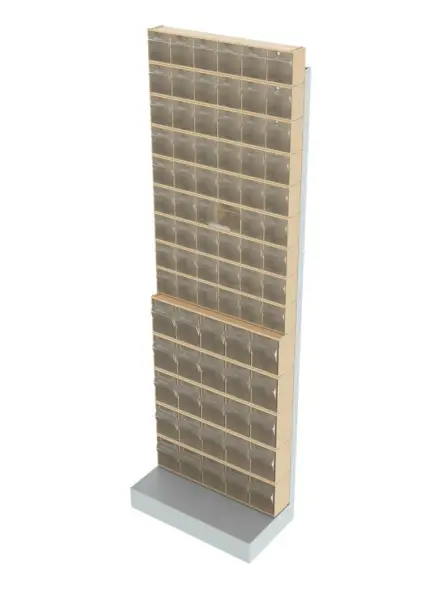 Стойка бежевая напольная Стелла-техник 405-00-09-05-B