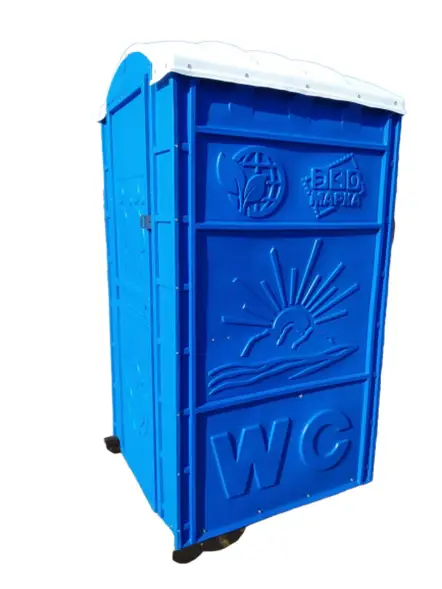 Туалетная кабина «Стандарт КК Люкс» с деревянным поддоном