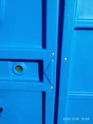 Туалетная кабина «Стандарт КК Люкс» с деревянным поддоном